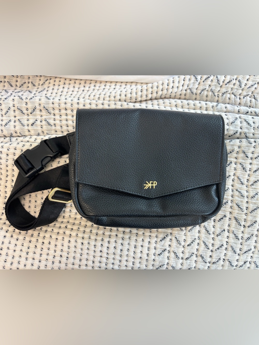 Freshly Picked Park Pack in Ebony - Black Belt Bag Fanny Pack